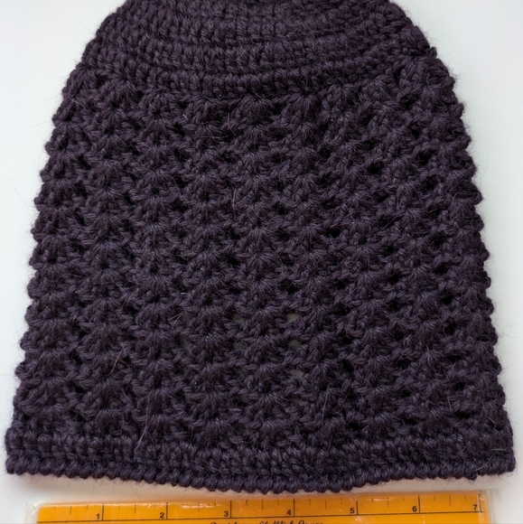 Ima Sumacc Alpaca Beanie in Purple - Picture 4 of 6